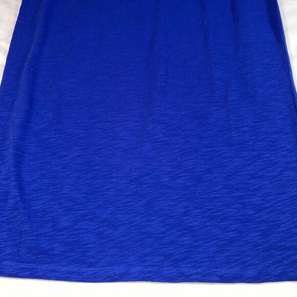 BODEN Charlie PomPom T Shirt Dress Womens Size 0R Blue Cotton Vacation Ready NWT - Picture 5 of 15